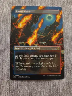 Steam Vents (Borderless) Lorwyn Eclipsed Regular 0348 R - Image 1
