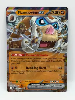Mamoswine ex 079/159 Journey Together NM Double Rare Holo Pokemon TCG - Image 1