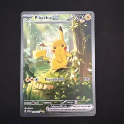 Pikachu ex 276/217 SIR Pokemon Ascended Heroes CLEAN COPY!!! - Image 1