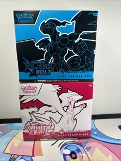 2 x Pokemon TCG Black Bolt and White Flare Pokemon Center Set ETB, Sealed - Image 1