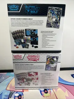 2 x Pokemon TCG Black Bolt and White Flare Pokemon Center Set ETB, Sealed - Image 5