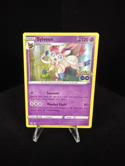 Sylveon Pokemon TCG Holo Rare 035/078 Pokemon GO Stage 1 120HP English - Image 1