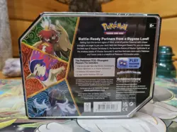 Pokemon TCG: Divergent Powers Tin Hisuian Samurott V New/Factory Sealed - Image 2