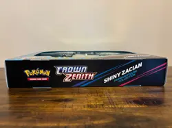 Pokemon TCG: Crown Zenith Shiny Zacian Premium Figure Collection Box - SEALED - Image 4