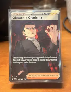 Giovanni's Charisma 197/165 SV 151 Full Art Holo Ultra Rare English 2023 - Image 1