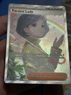 Pokemon Parasol Lady 255/182 Special Illustration Rare Paradox Rift - Image 3