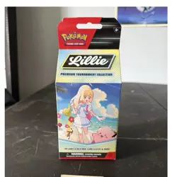 Pokemon TCG Lillie Premium Tournament Collection Box Booster SEALED English - Image 1