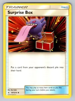 Surprise Box 187/214 Uncommon Unbroken Bonds Pokemon Moderately Played - Image 1