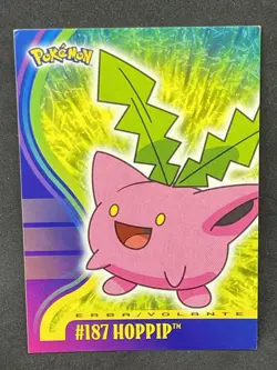 POKEMON TOPPS JOHTO SERIES HOPPIP #187 NONHOLO NM ITA - Image 1
