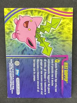 POKEMON TOPPS JOHTO SERIES HOPPIP #187 NONHOLO NM ITA - Image 2