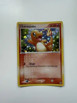 2004 Pokemon EX Charmander Reverse Holo 57/112 Fire Red & Leaf Green LP - Image 1