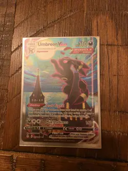 UMBREON VMAX 2021 POKEMON EVOLVING SKIES SECRET RARE #215/203 - Image 1