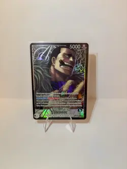 ONE PIECE THE AZURE SEA'S SEVEN CROCODILE ALT ART LEADER OP14-079 ALTERNATE ART - Image 1