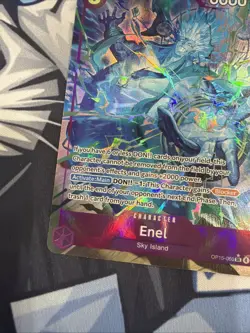 2026 ONE PIECE Card Enel SR OP15-060 Adventure on KAMI’s Island NM Alt Art - Image 5