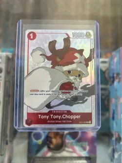 Tony Tony.Chopper (Gift Collection 2023) ST01-006 One Piece Promo Card Crease - Image 1