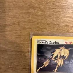 Pokemon TCG Rockets Zapdos Holo Card 15/132 - Image 4