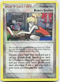 Bebe's Search (League Promo) 89/111 Holo League & Championship Cards LP - Image 1