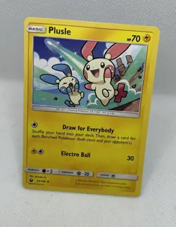 Plusle 53/168 Sun & Moon—Celestial Storm Uncommon Pokemon Card - Image 2