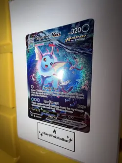 🔥 Vaporeon VMAX - Holo Rare Promo SWSH: Sword & Shield Promo Card SWSH182 NM - Image 3