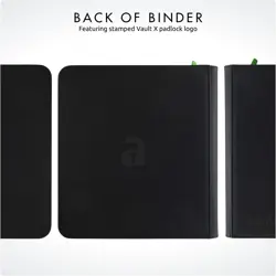 Vault X 12 Pocket Trading Card Zip Binder 480 cards Premium Exo-Tec Album Mate - Image 3
