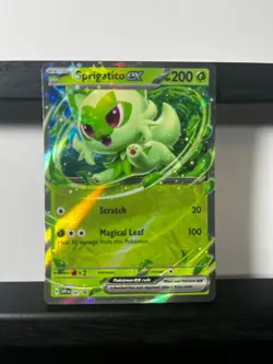 Sprigatito ex 087 Holo SV: Scarlet & Violet Promo Cards NM Pokemon TCG - Image 1