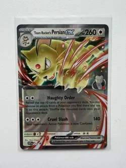 Team Rocket's Persian ex - 218 - Scarlet & Violet Promo Cards - Pokemon TCG - NM - Image 1