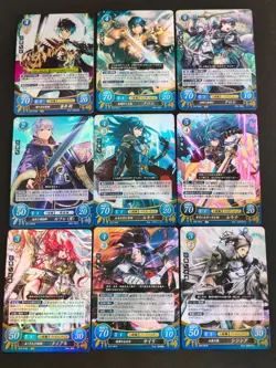 Fire Emblem 0 Cipher Card Japanese lot Chrom Lucina Robin Say'ri Awakening eb200 - Image 1