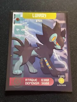 POKEMON TCG #405 LUXRAY Card PERU 2018 South America Edition Pokedex - Image 1