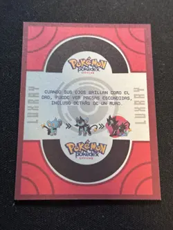 POKEMON TCG #405 LUXRAY Card PERU 2018 South America Edition Pokedex - Image 2