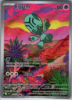 Elgyem - 120/086 SV: Black Bolt - Pokemon Card - NM - Image 1