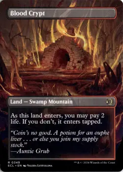 Blood Crypt (Borderless) R Lorwyn Eclipsed 349 NM - Image 2