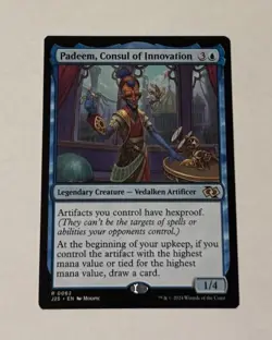 MTG Padeem, Consul of Innovation - Foundations Jumpstart (Anime) NM - Image 1