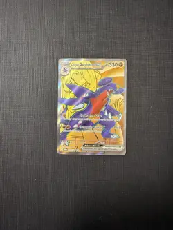 Pokemon Cynthia's Garchomp ex Ultra Rare 215/182 - SV10: Destined Rivals - NM - Image 1