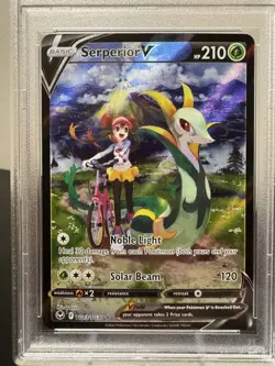Serperior V TG13 Pokemon Silver Tempest 2022 Trainer Gallery PSA 10 GEM MINT - Image 3