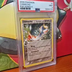 Chimecho Pop Series 4 2006 Pokemon TCG PSA Mint 9 - Image 2