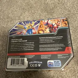 POKEMON TCG Slashing Legends Zacian EX Tin factory sealed - Image 2