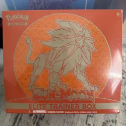 Pokemon Sun & Moon Base Set Elite Trainer Box ETB - Solgaleo - Image 1