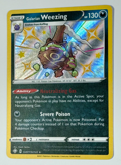 Pokemon TCG: Galarian Weezing SV077 / SV122 2021 Sword & Shield: Shining Fates - Image 3