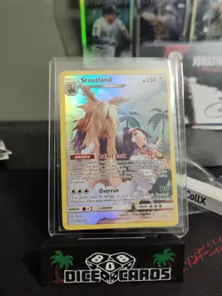 Pokemon TCG Stoutland Cosmic Eclipse 248/236 Holo Secret Rare - Image 1