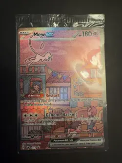 Mew ex SVP 053 Pokemon TCG Scarlet Violet 151 Black Star Promo Full Art SEALED - Image 1