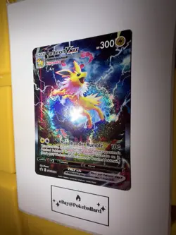 ⚡ Jolteon VMAX SWSH184 Sword & Shield Promo Holo Rare Pokemon TCG NEAR MINT - Image 2
