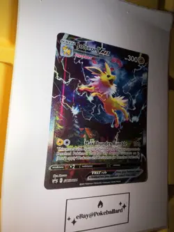 ⚡ Jolteon VMAX SWSH184 Sword & Shield Promo Holo Rare Pokemon TCG NEAR MINT - Image 4