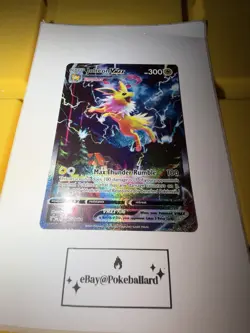 ⚡ Jolteon VMAX SWSH184 Sword & Shield Promo Holo Rare Pokemon TCG NEAR MINT - Image 5