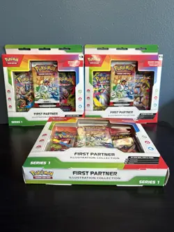 Pokemon First Partner Illustration Collection Series 1 (Lot 3) - Image 2