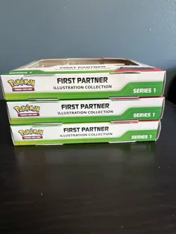Pokemon First Partner Illustration Collection Series 1 (Lot 3) - Image 3
