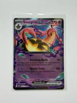 Gourgeist ex - 041/086 - ME04: Chaos Rising - Double Rare Pokemon TCG - NRMT - Image 1