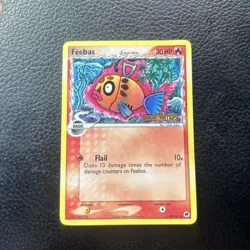 Feebas 49/101 Reverse Holo Pokemon EX Dragon Frontiers - Image 1