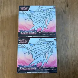 2x Pokemon Center Chaos Rising ETB Factory Sealed - Image 1