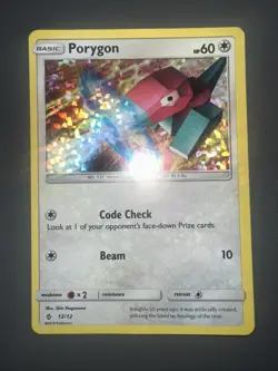 Pokemon TCG - Porygon 12/12 McDonalds 2018 Holo Promo - Image 1