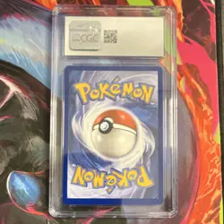 Pokemon Meowth Phantasmal Flames Illustration Rare Holo CGC 9 106/094 - Image 2